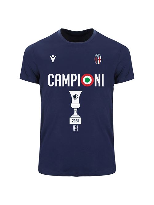 Macron Bologna t-shirt bambino celebrativa coppa italia 25 Bologna | 40011685CELEBRATIVA 25 COPPA ITA